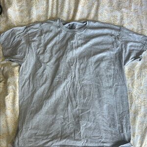 Hanes Gray Short Sleeve Tee